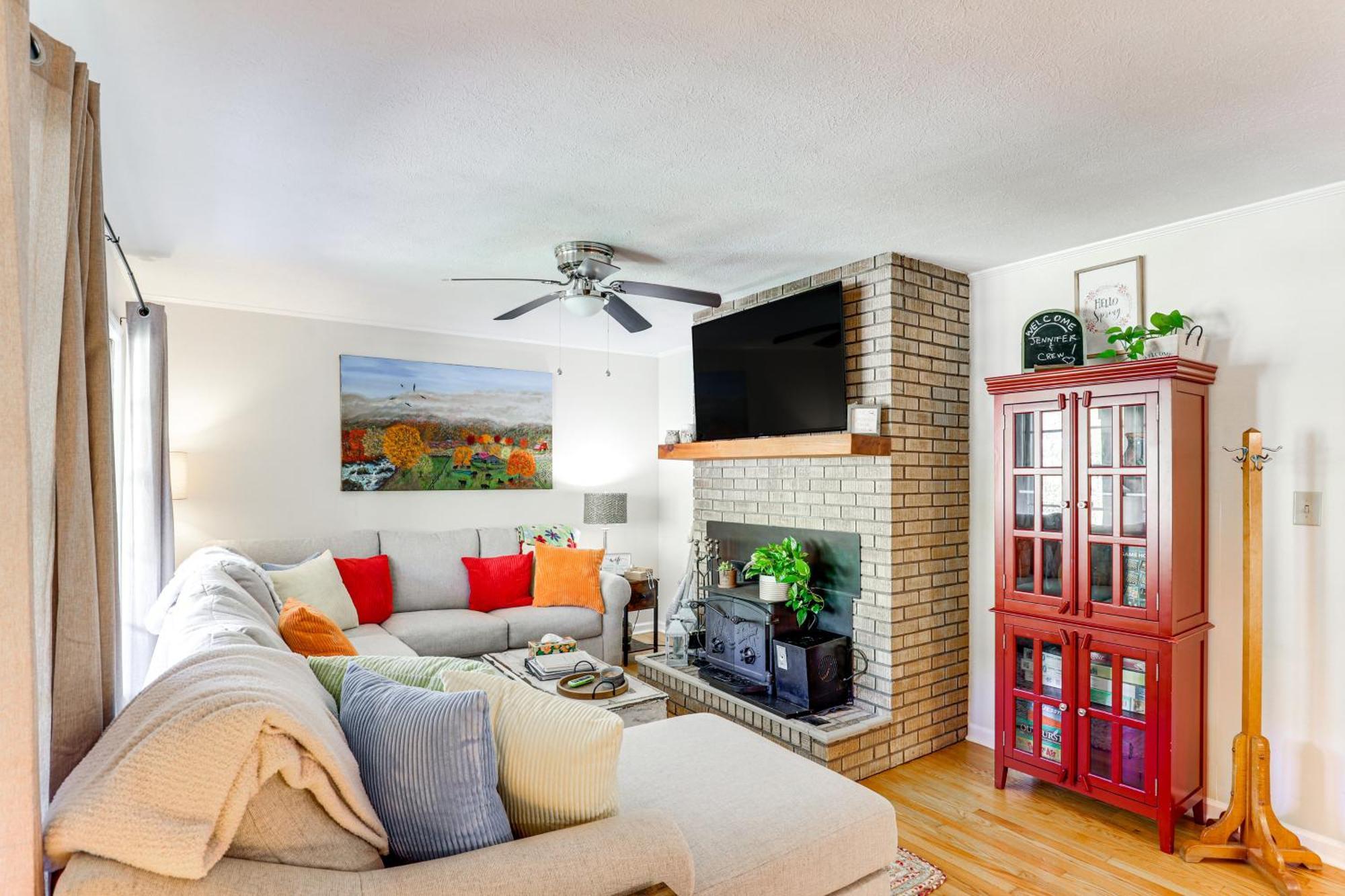 Updated Marshall Home With Fire Pit And Game Room! Dış mekan fotoğraf